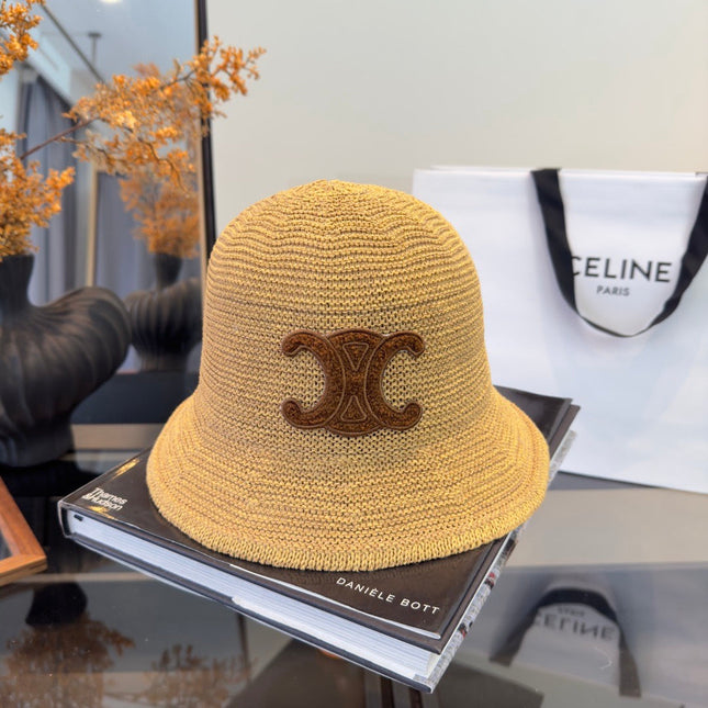 CELINE 26S TRIOMPHE BUCKET HAT STYLE 62