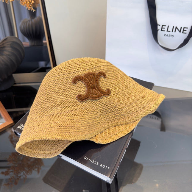 CELINE 26S TRIOMPHE BUCKET HAT STYLE 62