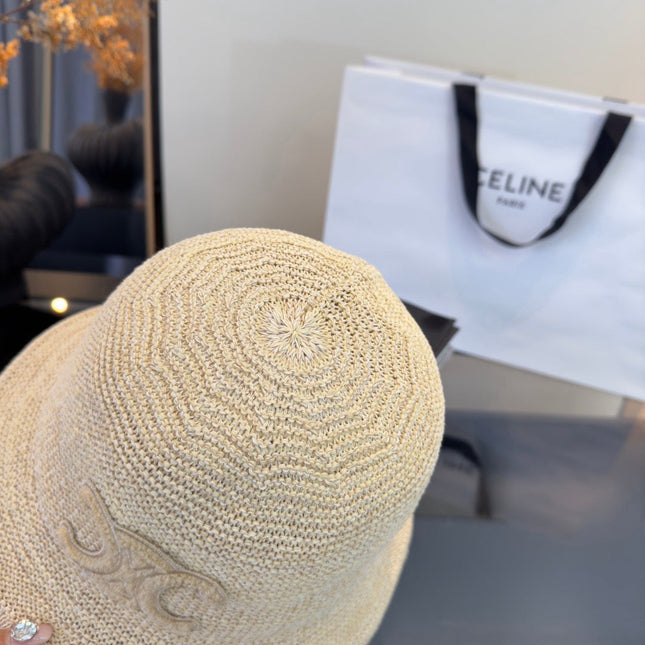 CELINE 26S TRIOMPHE BUCKET HAT STYLE 61