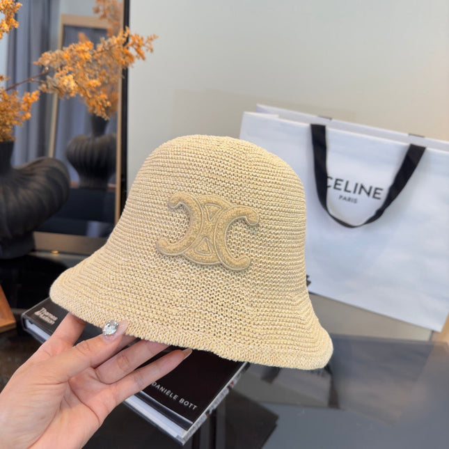 CELINE 26S TRIOMPHE BUCKET HAT STYLE 61