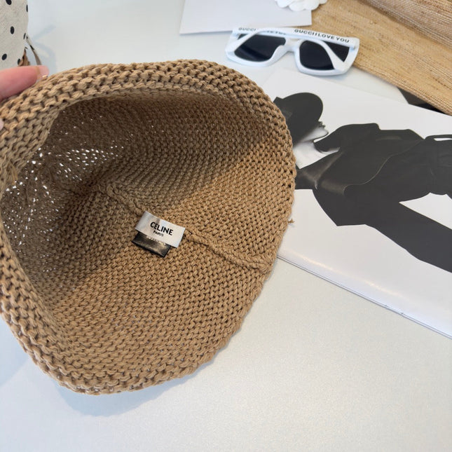 CELINE 26S KNIT BUCKET HAT STYLE 57