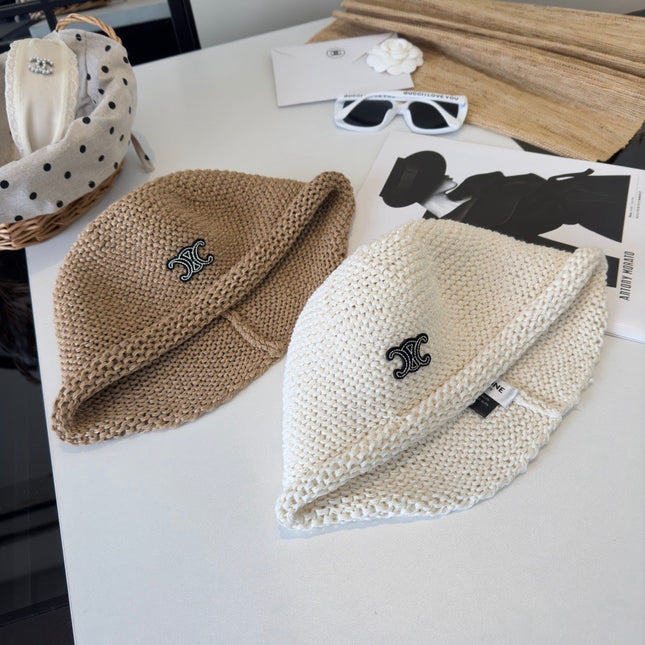 CELINE 26S KNIT BUCKET HAT STYLE 57