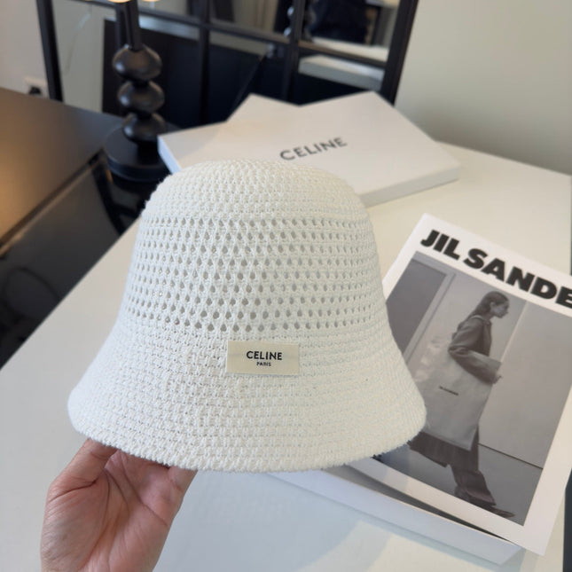 CELINE 26S CROCHET BUCKET HAT STYLE 22