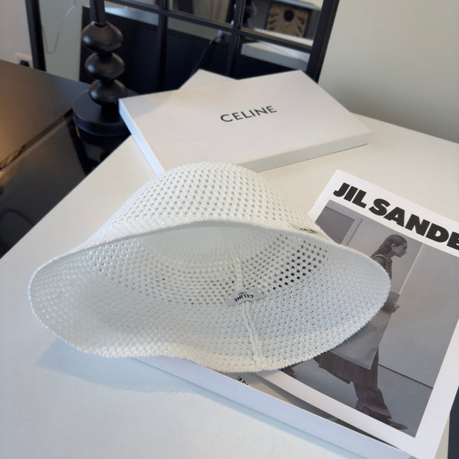 CELINE 26S CROCHET BUCKET HAT STYLE 22