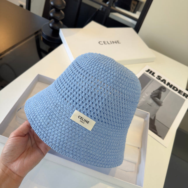 CELINE 26S CROCHET BUCKET HAT STYLE 21