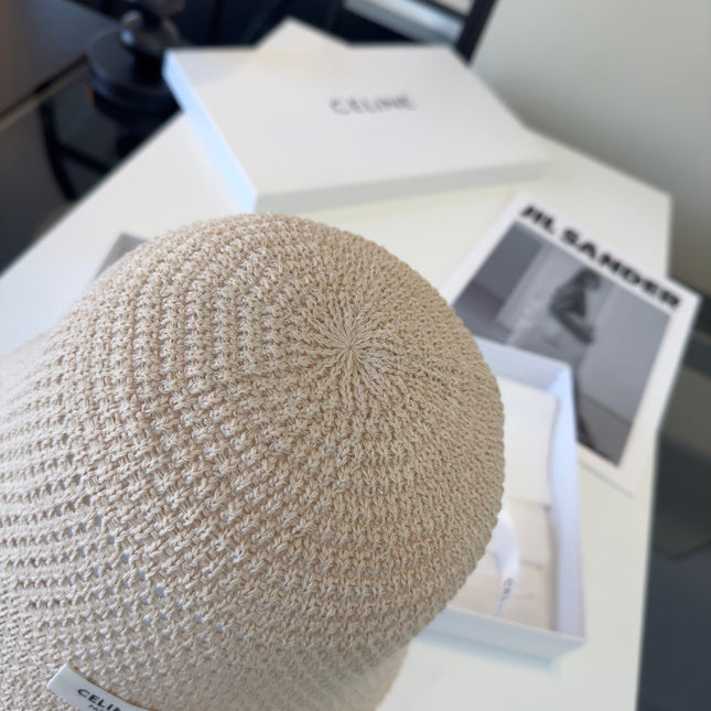 CELINE 26S CROCHET BUCKET HAT STYLE 20