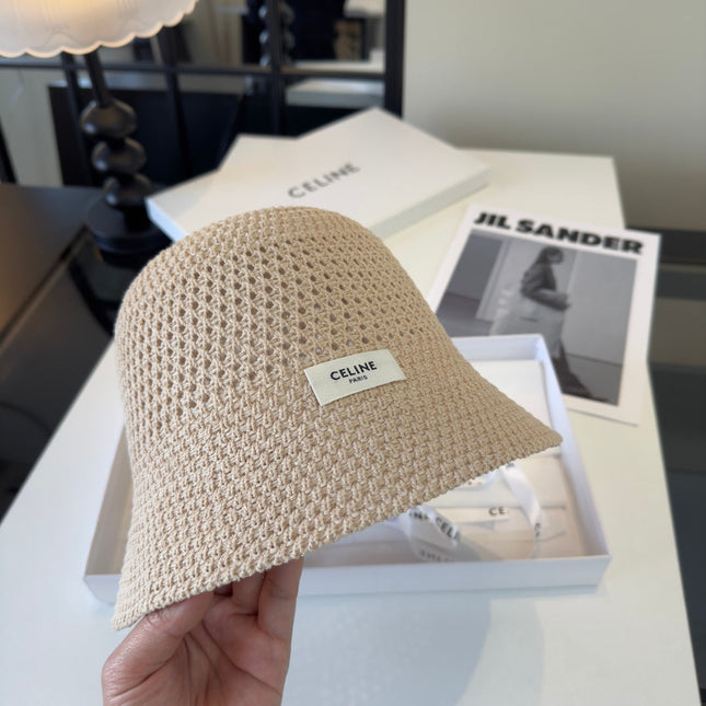 CELINE 26S CROCHET BUCKET HAT STYLE 20