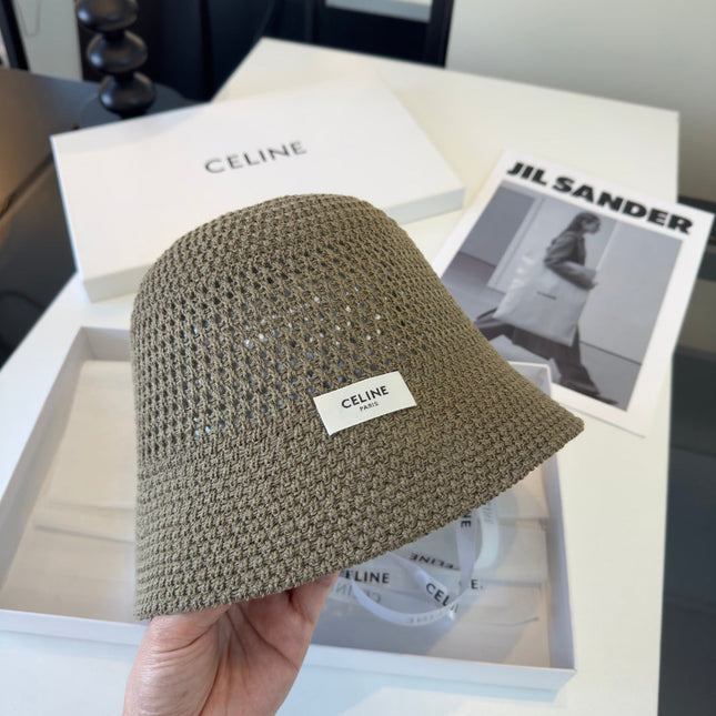 CELINE 26S CROCHET BUCKET HAT STYLE 19