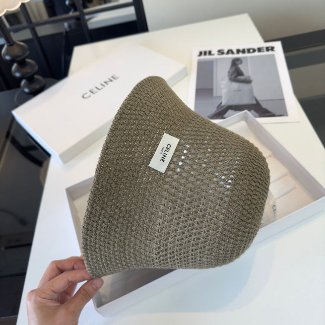 CELINE 26S CROCHET BUCKET HAT STYLE 19
