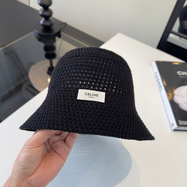 CELINE 26S CROCHET BUCKET HAT STYLE 18