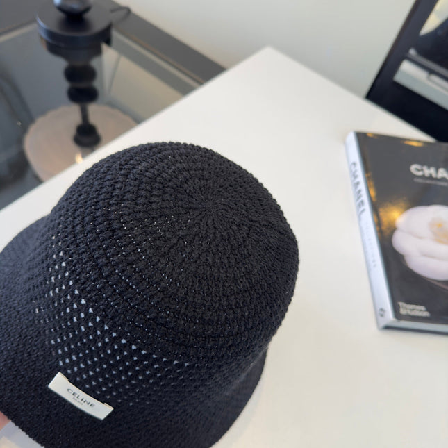 CELINE 26S CROCHET BUCKET HAT STYLE 18