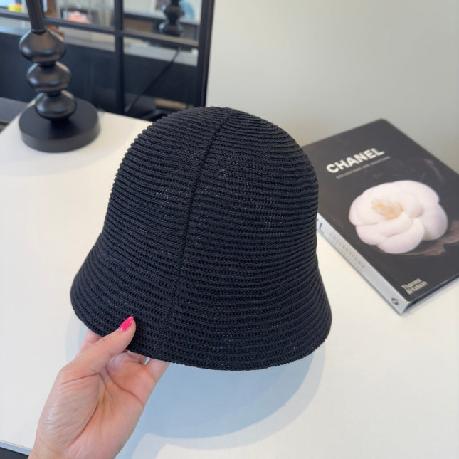 CHANEL 26S STRAW CLOCHE HAT 335916