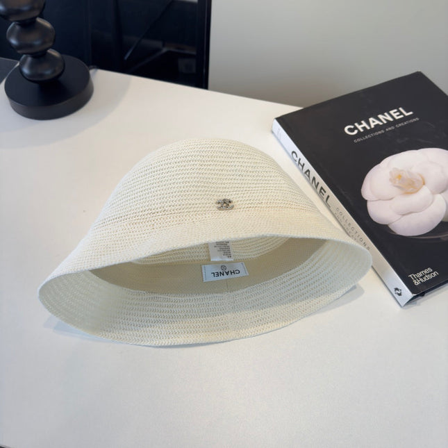 CHANEL 26S STRAW CLOCHE HAT 335917