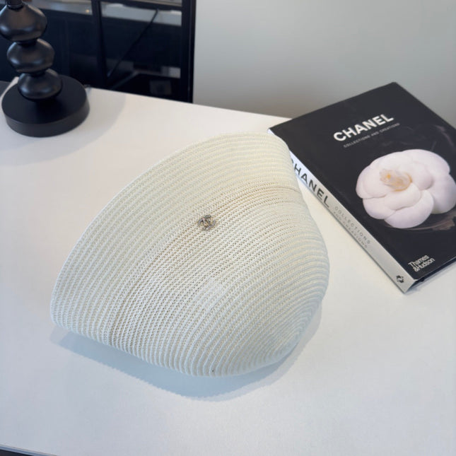 CHANEL 26S STRAW CLOCHE HAT 335917