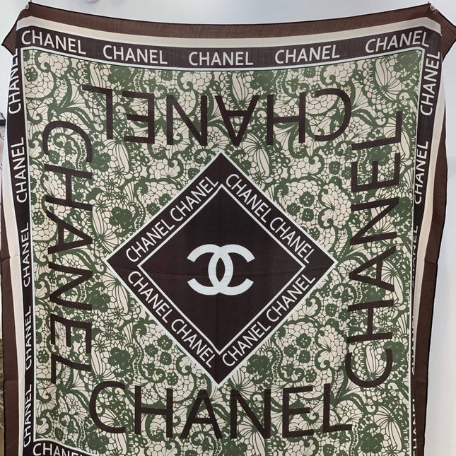 CHANEL 25S SCARF 135 CM IN CASHMERE AND SILK 943318