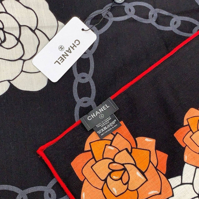 CHANEL 25S SCARF 140 CM IN CASHMERE SILK 943622
