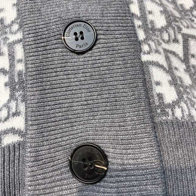 DIOR 25S V-NECK KNIT CARDIGAN 698