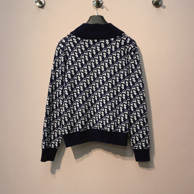 DIOR 25S V-NECK KNIT CARDIGAN 696