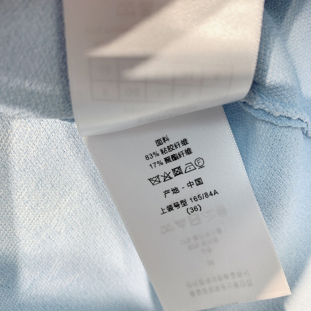DIOR 26S SHORT-SLEEVE KNIT DRESS 1358