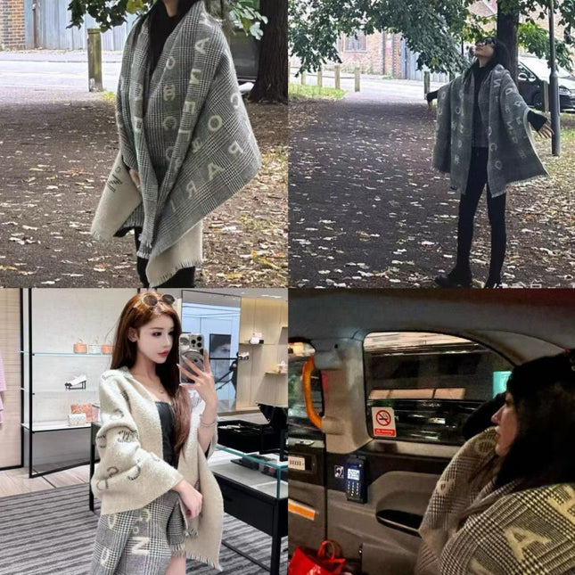 CHANEL 25S SCARF 194 CM IN CASHMERE 942900