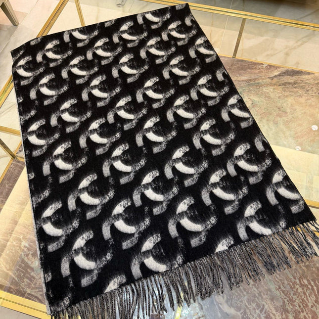 CHANEL 25S SCARF 210 CM IN CASHMERE 942916