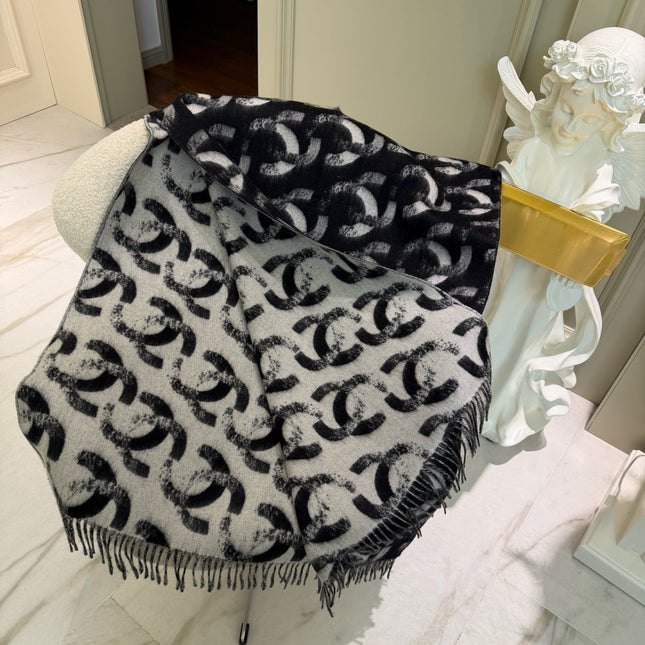 CHANEL 25S SCARF 210 CM IN CASHMERE 942916