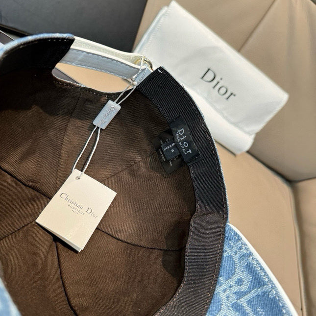 DIOR 26S MONOGRAM BASEBALL CAP STYLE 57