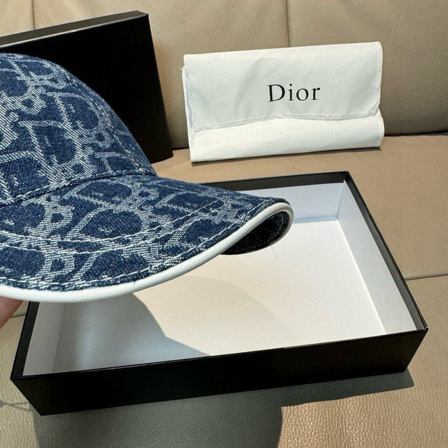 DIOR 26S MONOGRAM BASEBALL CAP STYLE 55