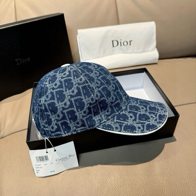 DIOR 26S MONOGRAM BASEBALL CAP STYLE 55