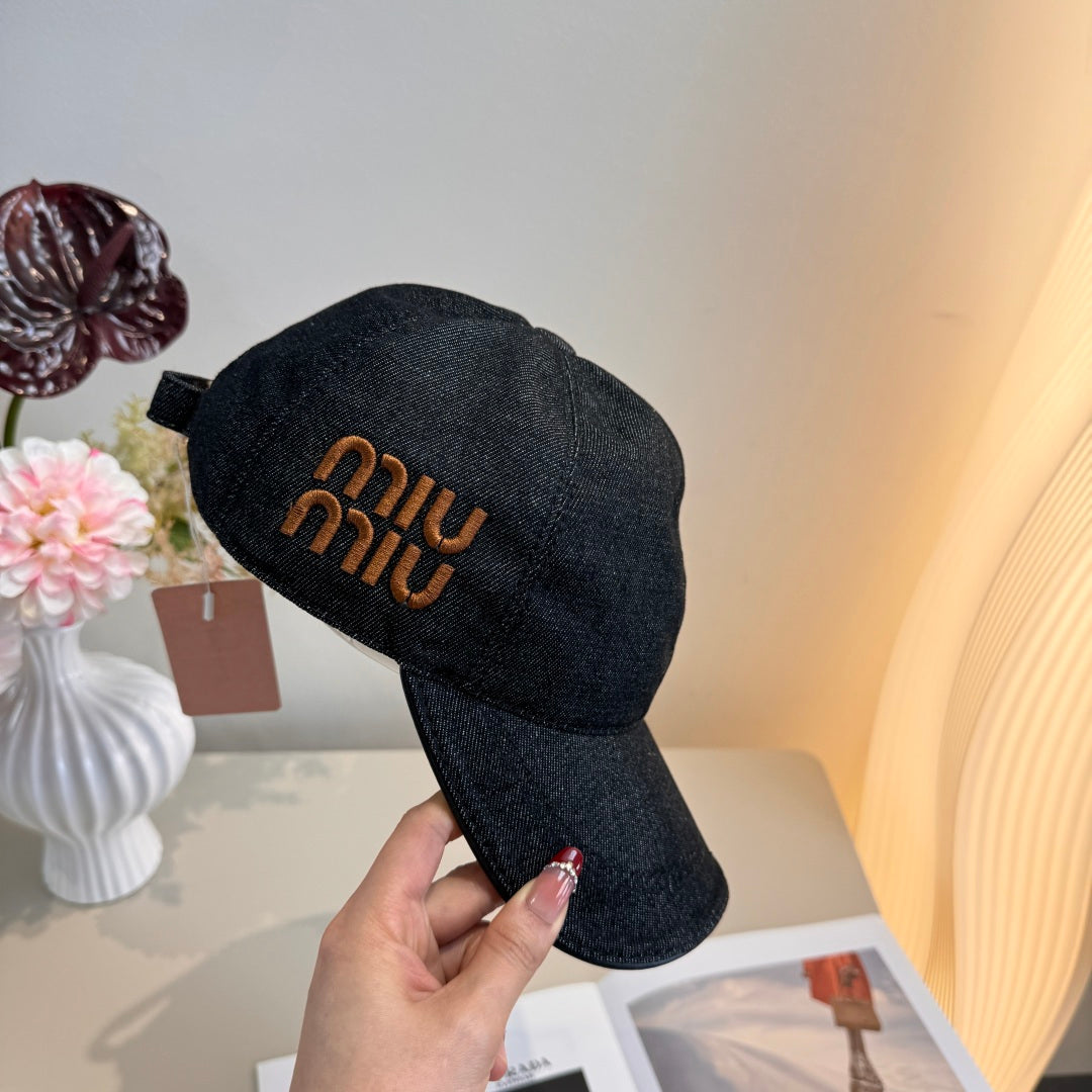 MIUMIU 26S BASEBALL CAP 343797