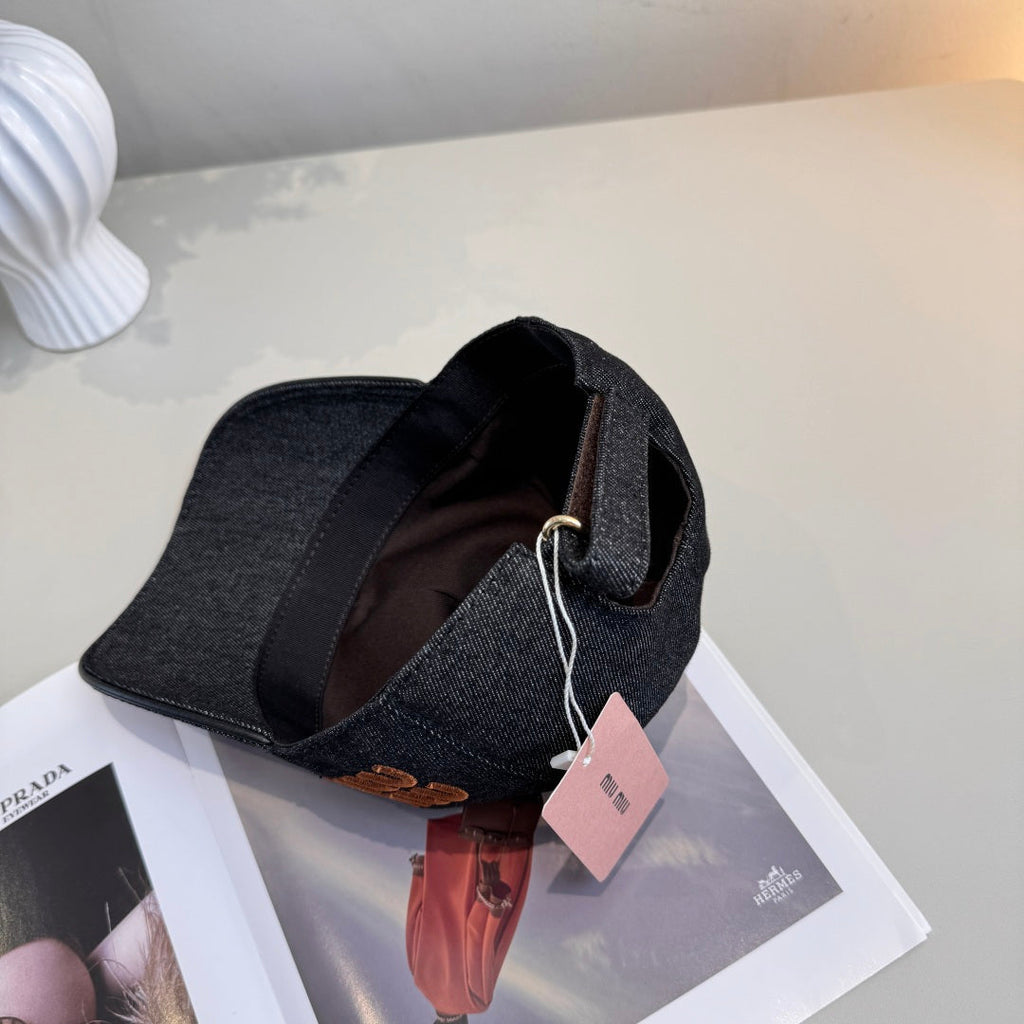 MIUMIU 26S BASEBALL CAP 343797