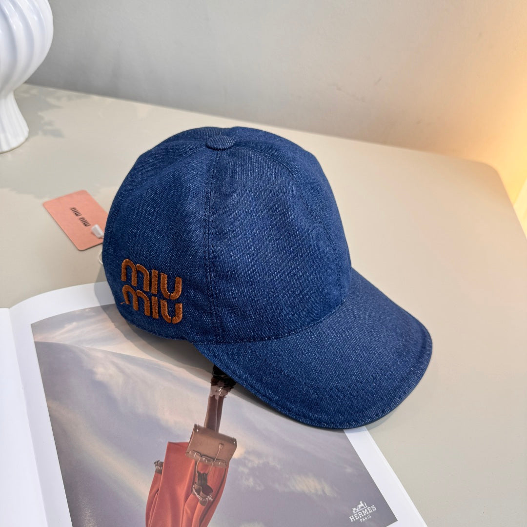 MIUMIU 26S BASEBALL CAP 343798