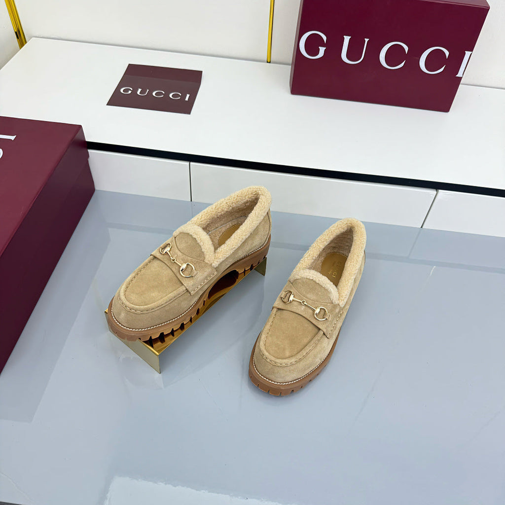 HORSEBIT LOAFERS IN TORTILLA BROWN SUEDE