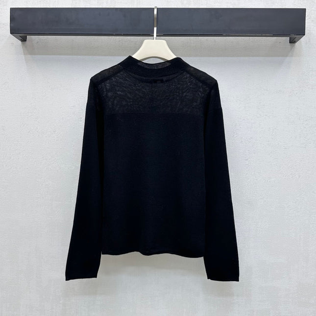 CHANEL 25S LIGHTWEIGHT KNIT SWEATER 606