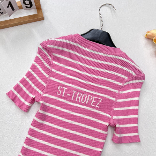 DIOR 25S KNITTED T-SHIRT 636