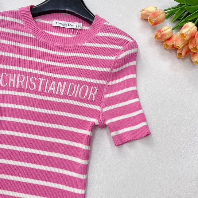 DIOR 25S KNITTED T-SHIRT 636