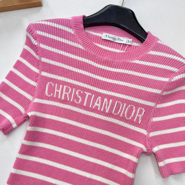 DIOR 25S KNITTED T-SHIRT 636
