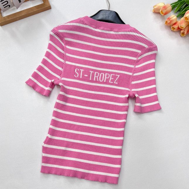 DIOR 25S KNITTED T-SHIRT 636