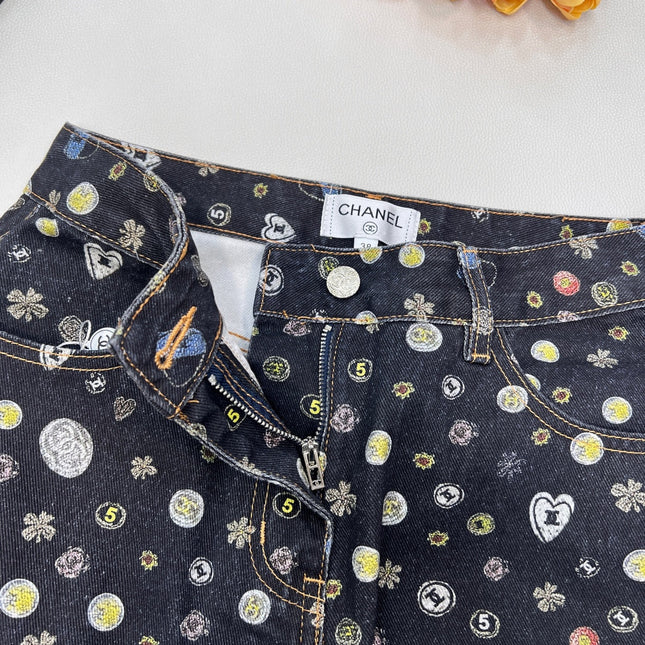 CHANEL 25S DENIM JEANS 597