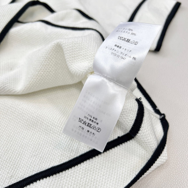 DIOR 25S CROPPED KNIT JACKET 833