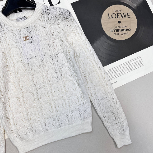 CHANEL 25S LONG-SLEEVE SWEATER 441