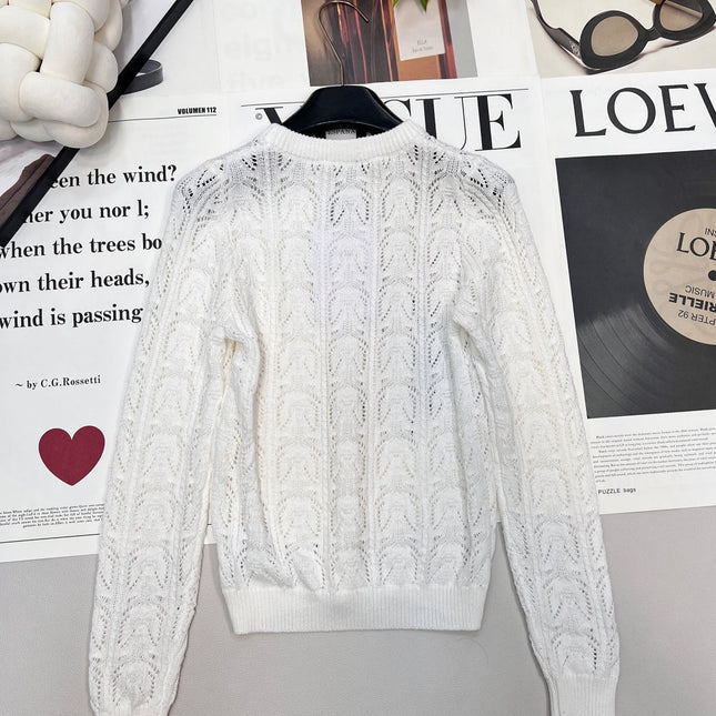 CHANEL 25S LONG-SLEEVE SWEATER 441