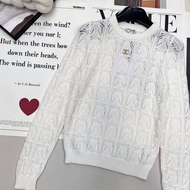 CHANEL 25S LONG-SLEEVE SWEATER 441