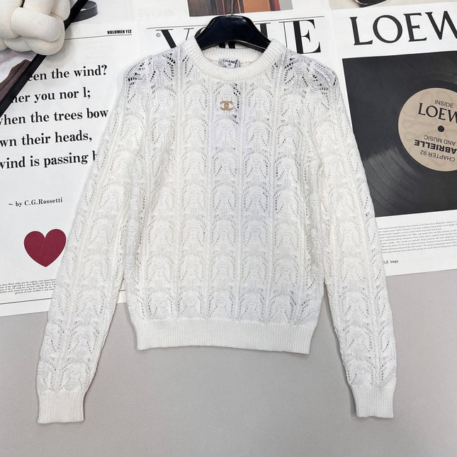 CHANEL 25S LONG-SLEEVE SWEATER 441