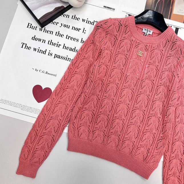 CHANEL 25S LONG-SLEEVE SWEATER 442