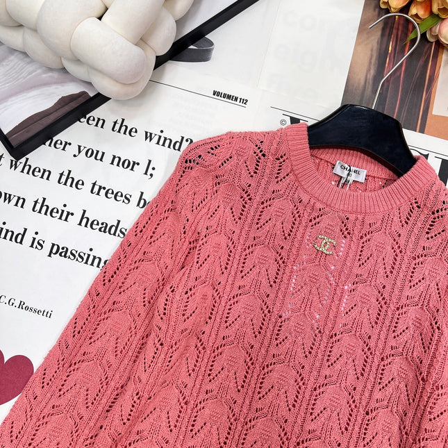 CHANEL 25S LONG-SLEEVE SWEATER 442