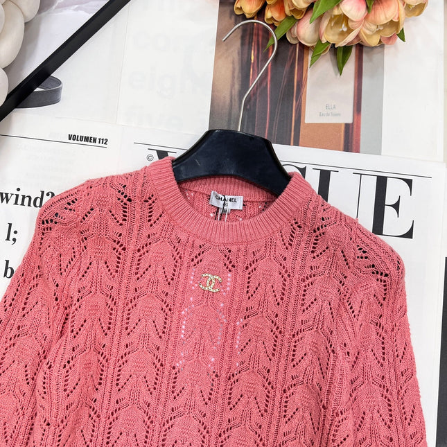 CHANEL 25S LONG-SLEEVE SWEATER 442