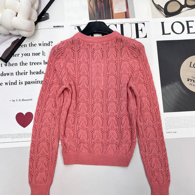 CHANEL 25S LONG-SLEEVE SWEATER 442
