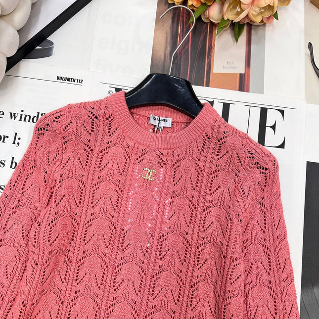 CHANEL 25S LONG-SLEEVE SWEATER 442
