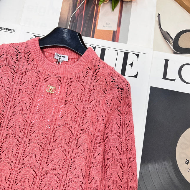 CHANEL 25S LONG-SLEEVE SWEATER 442